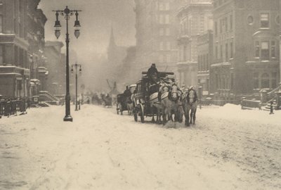 A Dreary Day, ca. 1897 (fotogravyr) av Alfred Stieglitz