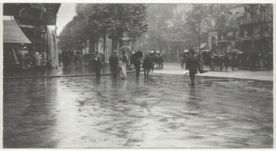 A Wet Day on the Boulevard, Paris, 1894, trykt 191832. av Alfred Stieglitz