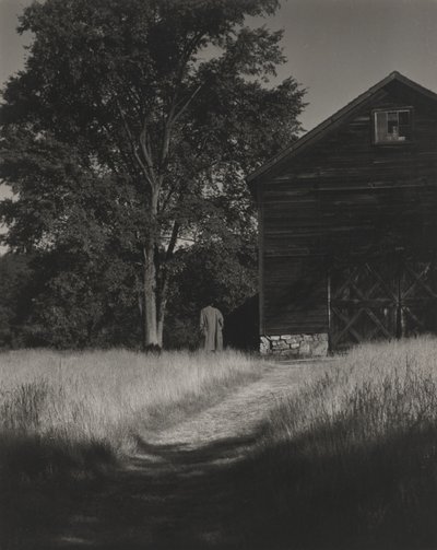 Låve, Lake George av Alfred Stieglitz