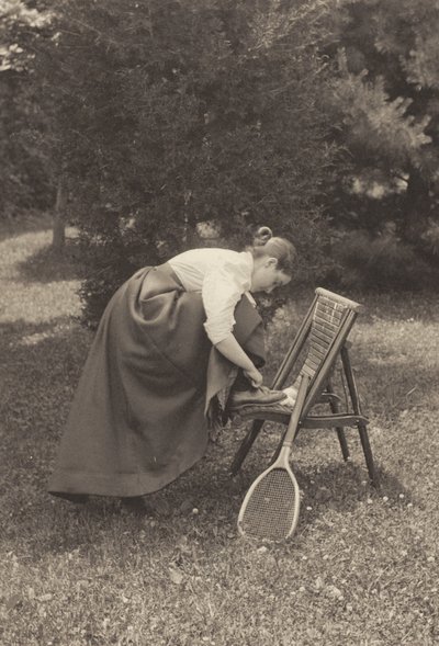 Emmy Obermeyer, Lake George av Alfred Stieglitz