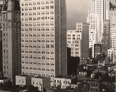 Fra mitt vindu på et amerikansk sted, nord av Alfred Stieglitz