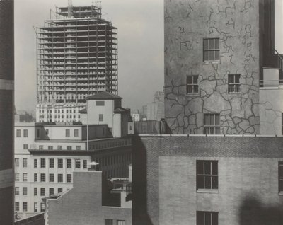 Fra mitt vindu på et amerikansk sted, sørvest, 1932. av Alfred Stieglitz
