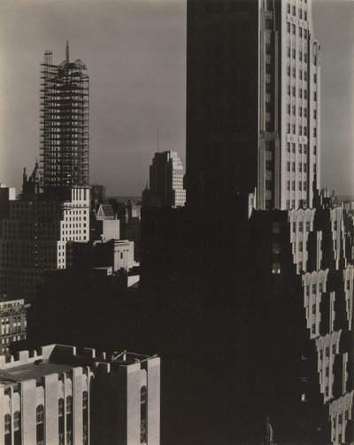 Fra mitt vindu på Shelton, nord av Alfred Stieglitz