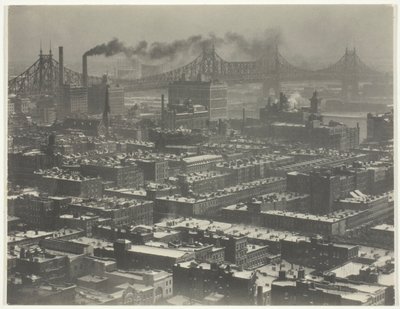 Fra rom "3003" - The Shelton, New York, Looking Northeast av Alfred Stieglitz