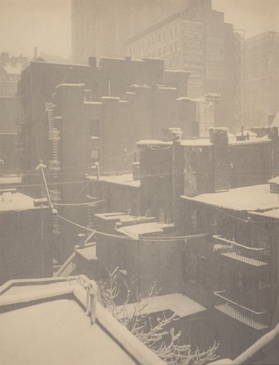 Fra bakvinduet - 291 av Alfred Stieglitz