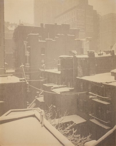 Fra bakvinduet 291, 1915. av Alfred Stieglitz