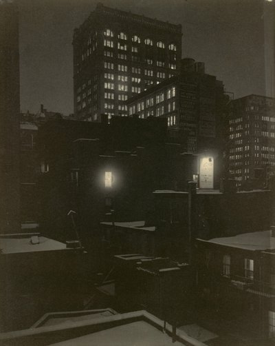 Fra bakvinduet - 291 av Alfred Stieglitz