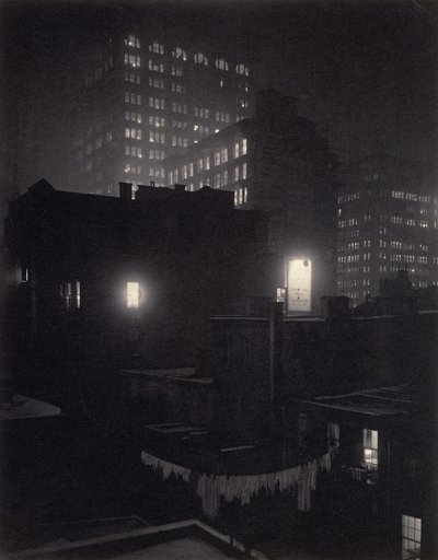 Fra bakvinduet, 291 - N.Y. av Alfred Stieglitz
