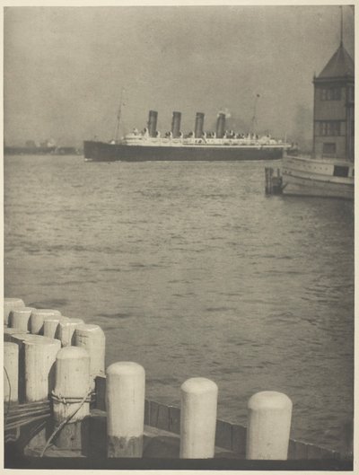 Outward Bound, Mauretania av Alfred Stieglitz