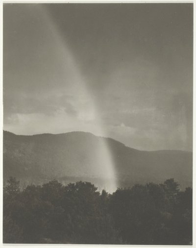 Regnbue av Alfred Stieglitz