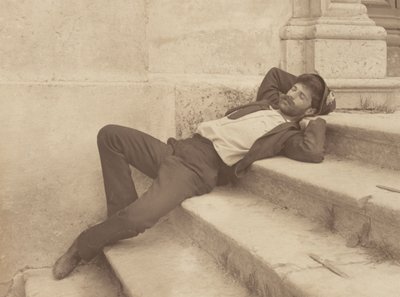 Selvportrett, Cortina av Alfred Stieglitz