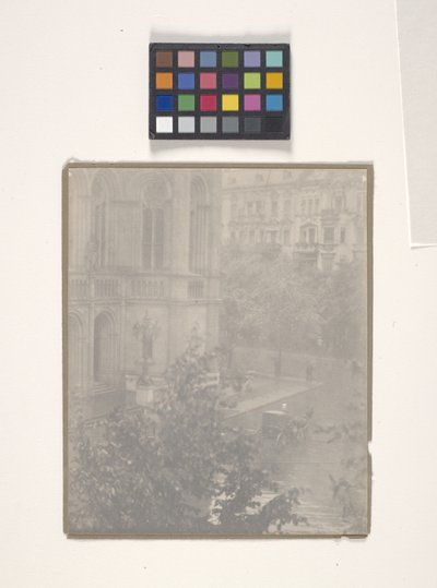 Øyeblikksbilde - Fra mitt vindu, Berlin (fotogravure) av Alfred Stieglitz