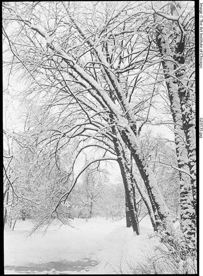 Snowscape, Berlin av Alfred Stieglitz