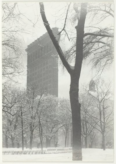 The Flatiron, 1903, trykt 192039. av Alfred Stieglitz
