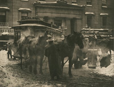 Terminalen, 1893. av Alfred Stieglitz