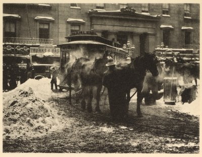 Terminalen, 1893. av Alfred Stieglitz