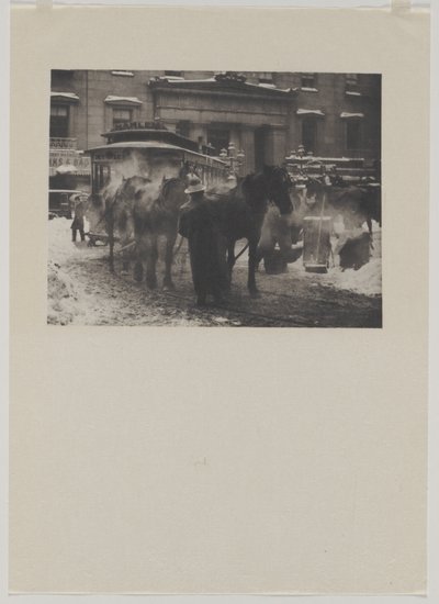 Terminalen, 1893 trykt 1911. av Alfred Stieglitz