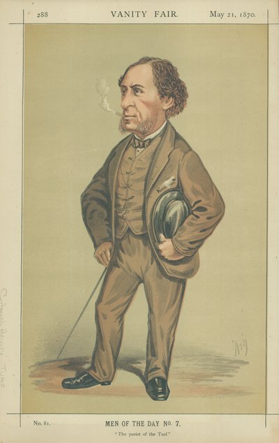 Sir Joseph Hawley (farge litho) av Alfred Thompson