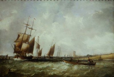 Frakt i Bristol Channel av Alfred Vickers
