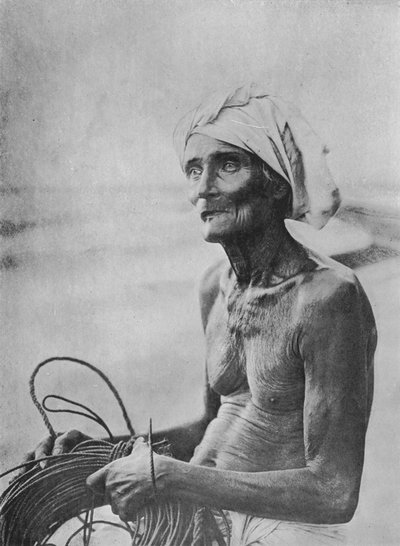 Fisherman, c1890, 1910 av Alfred William Amandus Plate