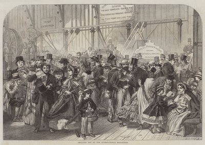 Shilling Day på den internasjonale utstillingen av Alfred William Hunt