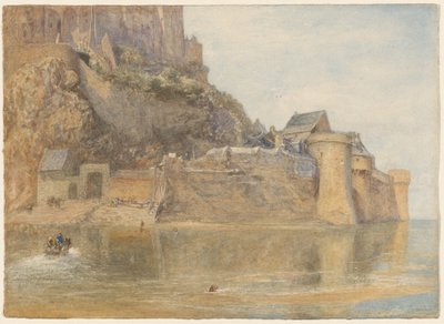 Vollene, Mont St. Michel, Frankrike av Alfred William Hunt