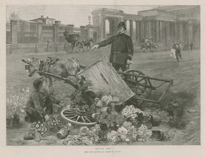Gå videre (gravering) av Alfred William Strutt