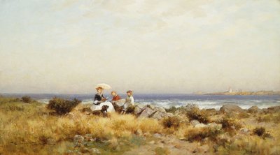 Lesing ved havet av Alfred Wordsworth Thompson