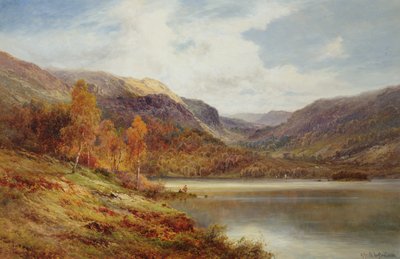 oktober i høylandet av Alfred de Breanski