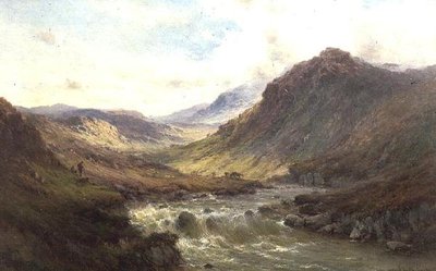 Fallene ved Invergarry, Glen Till av Alfred de Breanski