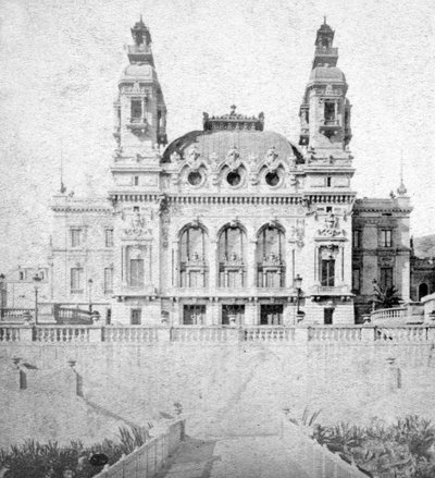 Kasinoet i Monte Carlo, Monaco, sent på 1800-tallet. av Alfredo Noack