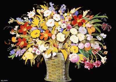 Blomsterdekorasjon av Alfredo Ramos Martinez