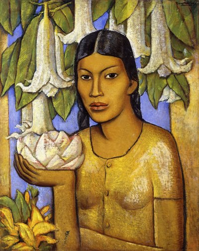 Floripondias India; Floripondias India av Alfredo Ramos Martinez