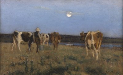 En sommermåne av Algernon Mayow Talmage