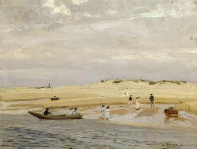 Figurer på en strand av Algernon Mayow Talmage