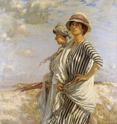 Mrs Talmage og en venn av Algernon Mayow Talmage
