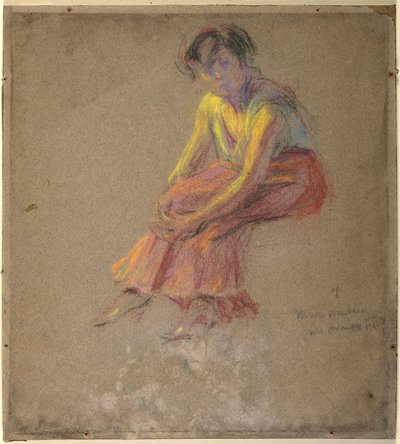 Sittende kvinne av Alice Pike Barney