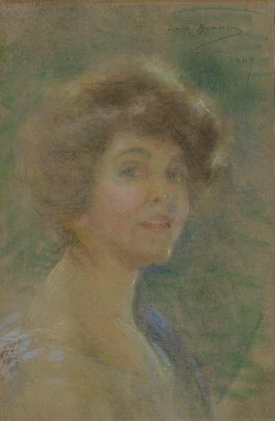 Selvportrett, 1909 av Alice Pike Barney