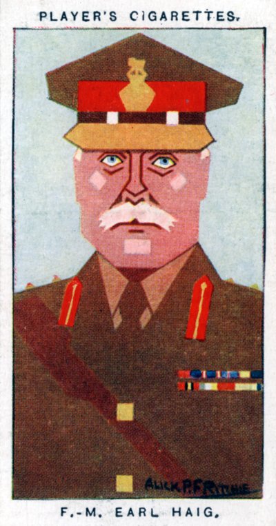 Douglas Haig, 1. jarl Haig, britisk feltmarskalk, 1926. av Alick P. F. Ritchie