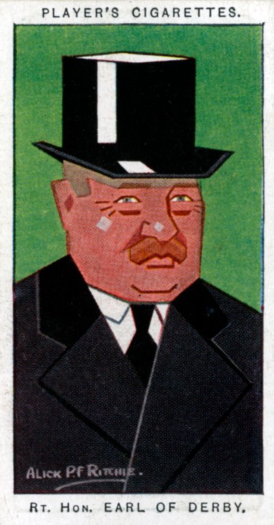 Edward George Villiers Stanley, 17. jarl av Derby, 1926. av Alick P. F. Ritchie