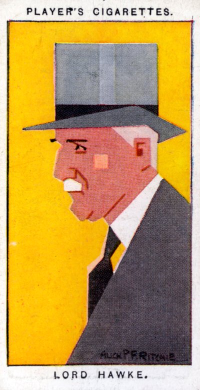 Martin Bladen Hawke, 7. Baron Hawke, britisk cricketspiller, 1926. av Alick P. F. Ritchie