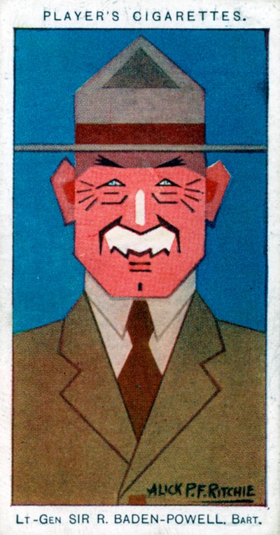 Robert Baden-Powell, 1. baron Baden-Powell, 1926. av Alick P. F. Ritchie