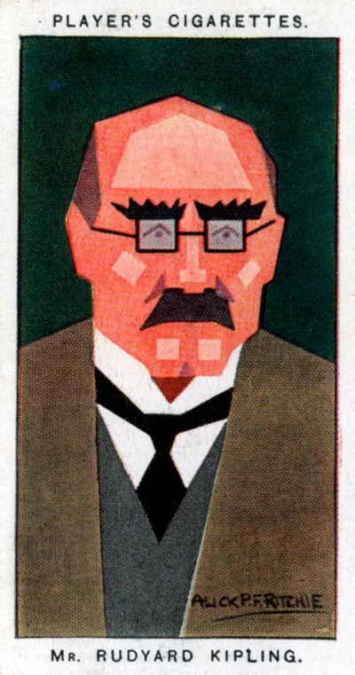 Rudyard Kipling , britisk forfatter og poet, 1926. av Alick P. F. Ritchie