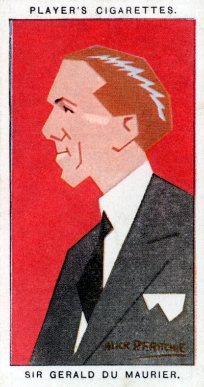 Sir Gerald du Maurier , britisk skuespillermanager, 1926. av Alick P. F. Ritchie