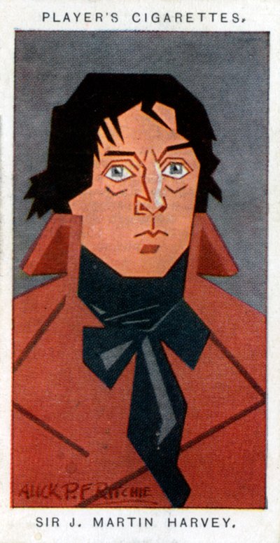 Sir John Martin-Harvey , britisk skuespiller og teatersjef, 1926. av Alick P. F. Ritchie