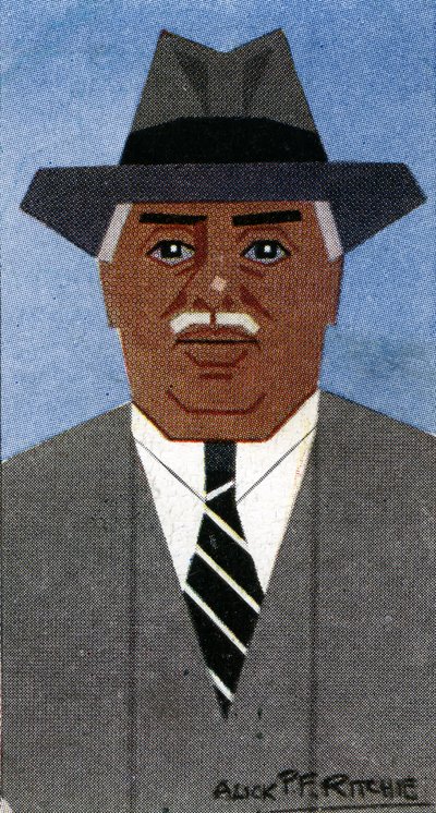 H.H. The Aga Khan III av Alick Penrose Forbes Ritchie