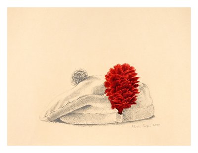 A Black Watch Red hackle, 2004 av Alison Cooper