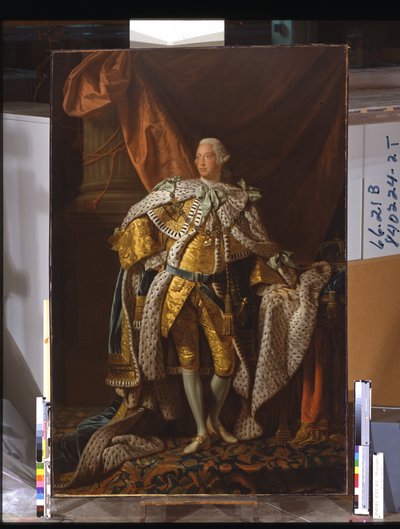Kong George III (olje på lerret) av Allan Ramsay