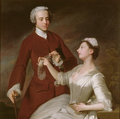 Portrett av Sir Edward og Lady Turner, 1740 av Allan Ramsay