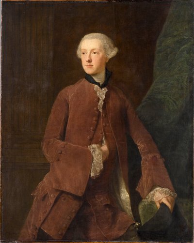 Portrett av William Sutherland, 18. jarl av Sutherland 1735-1766, 2. kvartal av 1700-tallet. av Allan Ramsay